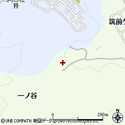 愛知県豊川市御油町一ノ谷周辺の地図