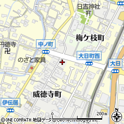 兵庫県姫路市威徳寺町72周辺の地図