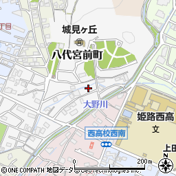 兵庫県姫路市八代宮前町12-5周辺の地図