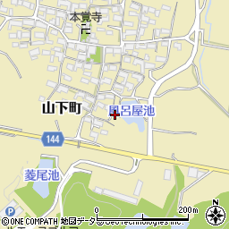三重県亀山市山下町996周辺の地図