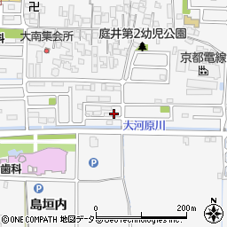 京都府城陽市寺田島垣内2周辺の地図