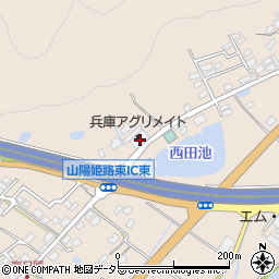 兵庫県姫路市飾東町山崎1314周辺の地図