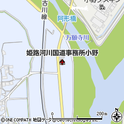 兵庫県小野市阿形町1082-2周辺の地図