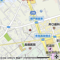 静岡県藤枝市瀬戸新屋102周辺の地図