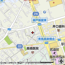 静岡県藤枝市瀬戸新屋102周辺の地図