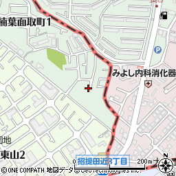 大阪府枚方市楠葉面取町1丁目7-13周辺の地図