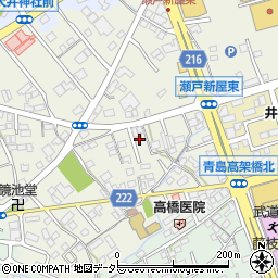 静岡県藤枝市瀬戸新屋94周辺の地図