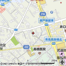 静岡県藤枝市瀬戸新屋90周辺の地図