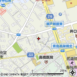 静岡県藤枝市瀬戸新屋90周辺の地図