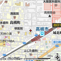 くいもの屋 わん 阪急高槻店周辺の地図