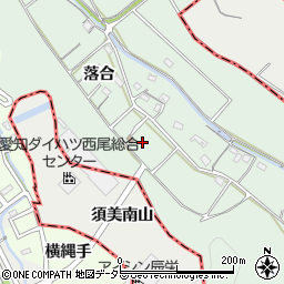 愛知県西尾市家武町居成山32-1周辺の地図