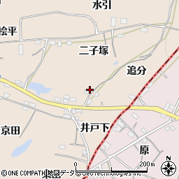 愛知県豊川市金沢町追分11周辺の地図