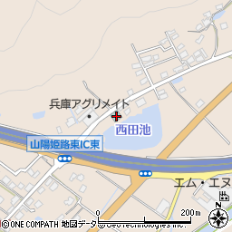 兵庫県姫路市飾東町山崎1306周辺の地図