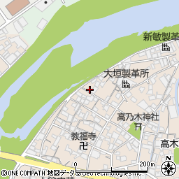 兵庫県姫路市花田町高木177周辺の地図