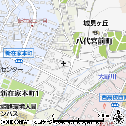 兵庫県姫路市八代宮前町16-28周辺の地図
