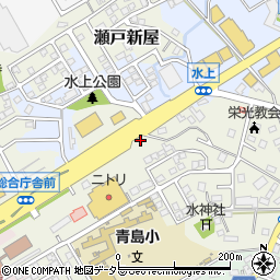 静岡県藤枝市瀬戸新屋351周辺の地図