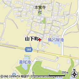 三重県亀山市山下町5周辺の地図