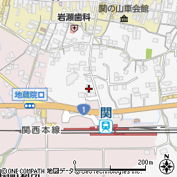 三重県亀山市関町木崎257周辺の地図