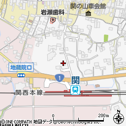 三重県亀山市関町木崎257周辺の地図