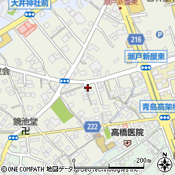 静岡県藤枝市瀬戸新屋92-1周辺の地図