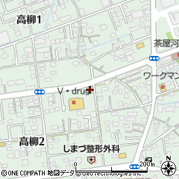 ジョイフル藤枝高柳店周辺の地図
