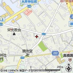 静岡県藤枝市瀬戸新屋275周辺の地図