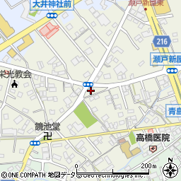 静岡県藤枝市瀬戸新屋80周辺の地図