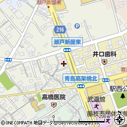 静岡県藤枝市瀬戸新屋161周辺の地図