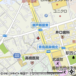 静岡県藤枝市瀬戸新屋161周辺の地図