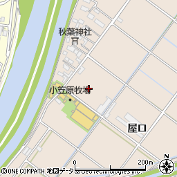 愛知県西尾市花蔵寺町西島南周辺の地図