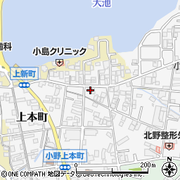 兵庫県小野市上本町170周辺の地図