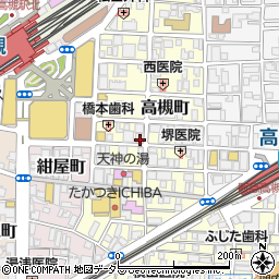 赤から高槻店周辺の地図