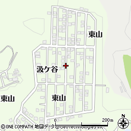 愛知県豊川市御油町汲ケ谷周辺の地図