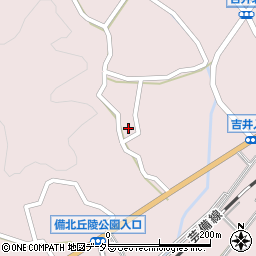 広島県庄原市上原町551周辺の地図