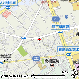 静岡県藤枝市瀬戸新屋91周辺の地図