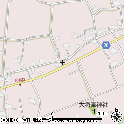 兵庫県三木市口吉川町東中297周辺の地図