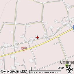 兵庫県三木市口吉川町東中347周辺の地図
