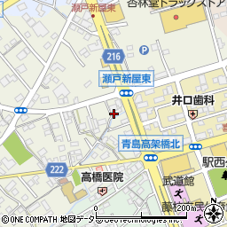 静岡県藤枝市瀬戸新屋162周辺の地図