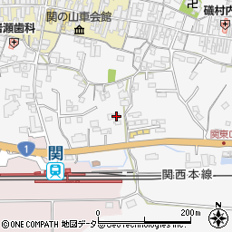 三重県亀山市関町木崎159周辺の地図