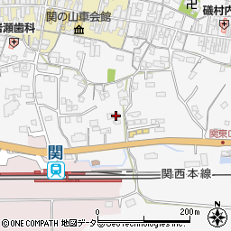 三重県亀山市関町木崎159周辺の地図