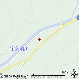 静岡県西伊豆町（賀茂郡）宇久須（神田）周辺の地図