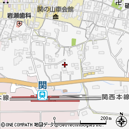 三重県亀山市関町木崎143-8周辺の地図