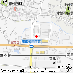 ホープクリーニングニューライフ関店周辺の地図