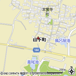 三重県亀山市山下町12周辺の地図