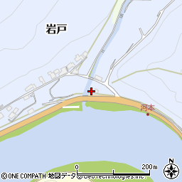 岡山県和気郡和気町岩戸668周辺の地図