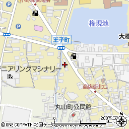 ワールド美容室小野店周辺の地図