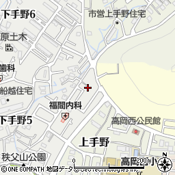 兵庫県姫路市下手野5丁目20周辺の地図
