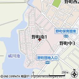 三重県鈴鹿市野町南周辺の地図