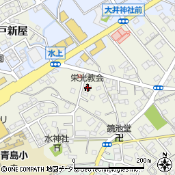 日本福音ルーテル教会周辺の地図