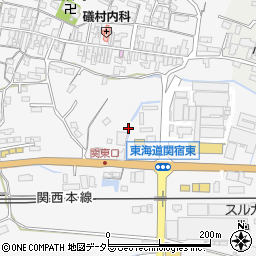 三重県亀山市関町木崎85周辺の地図
